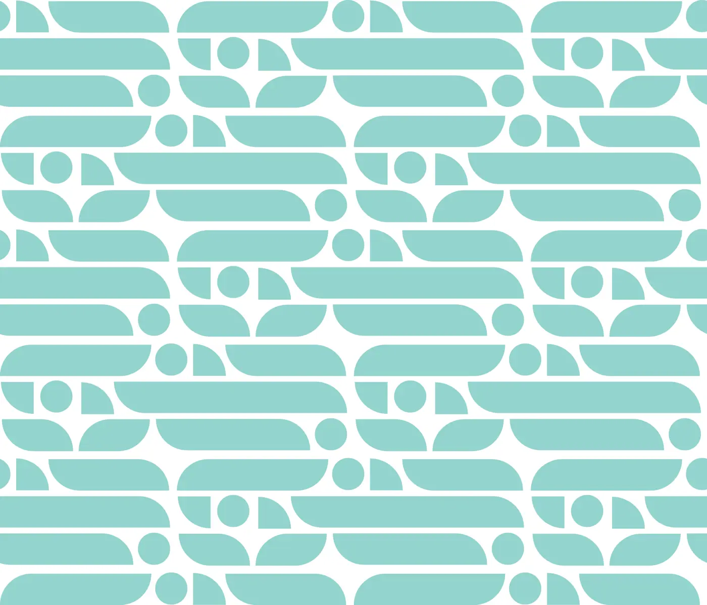 a pattern of blue and white shapes