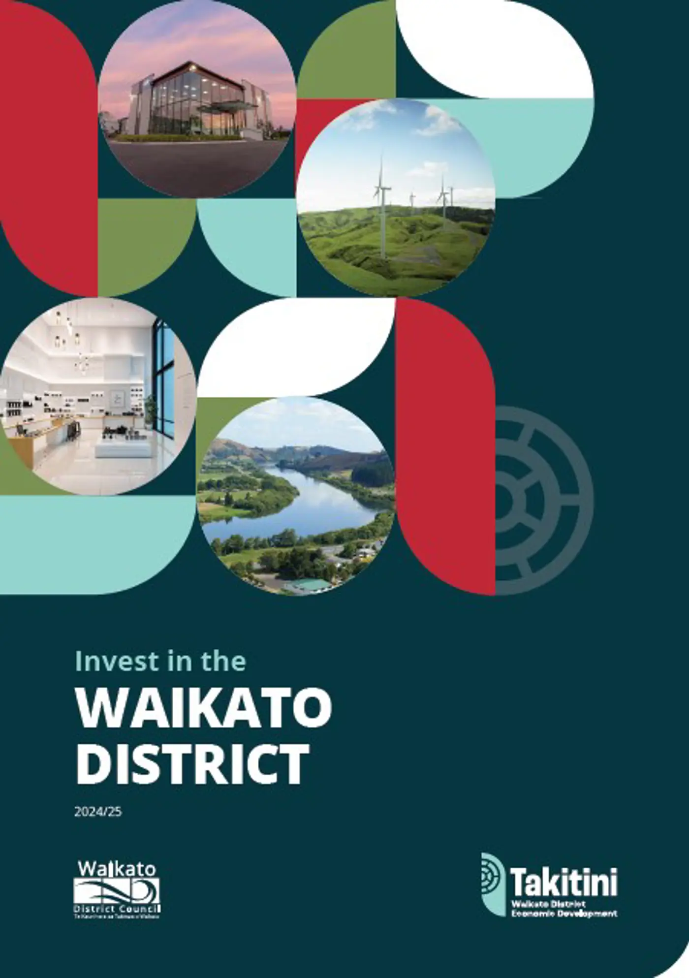 a brochure with a variety of images