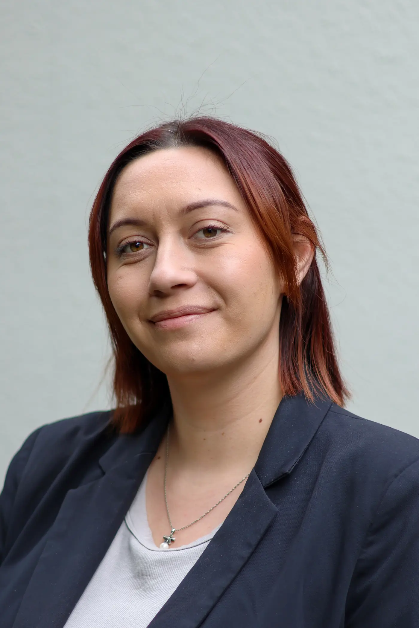 a woman smiling for a picture
